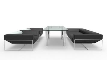 Modern Minimalist Furniture Set 1 photo