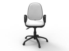 White Office Chair 2 photo