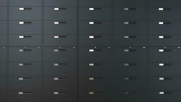 Black Office Cabinets Background photo