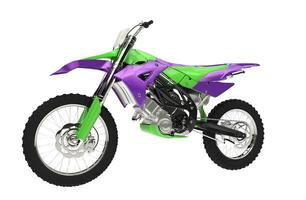 Purple Green Bike photo