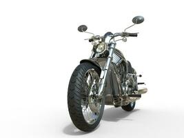 Powerful Vintage Motorcycle photo