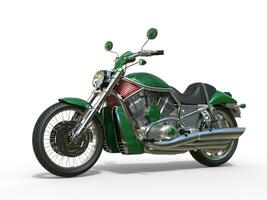 Green Metallic Roadster Bike photo