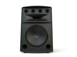 Modern concert full range speaker photo