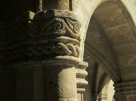 Ancient architecture - archway and details photo