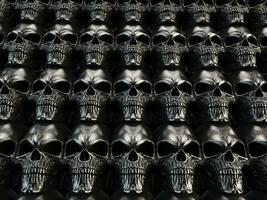 Citadel of heavy metal skulls photo