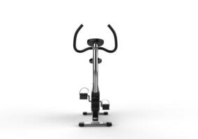 Stationary Bike Front View photo