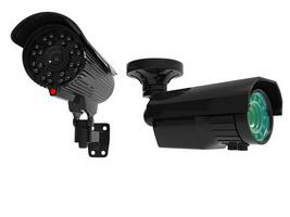 Two generic surveillance cameras photo