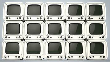 pared de Clásico estilo blanco televisión conjuntos foto