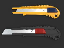 Utility knives with snap-off blades photo