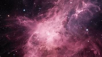 Pink universe light. Galaxies sky in space Planets and stars beauty of Galaxy space exploration. photo