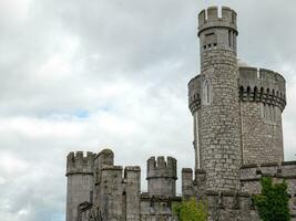 Old celtic castle tower, Blackrock castle in Ireland. Blackrock Observatory fortress photo