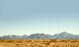 Sahara rocks and mountains photo