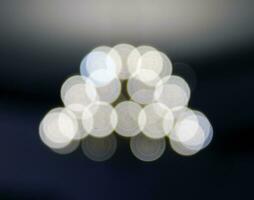 Abstract blurred lights background photo