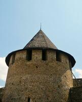 Medieval fortress tower photo