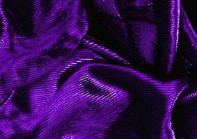 Indigo color cloth texture photo background. Natural textile material pattern cover