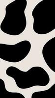 a black and white abstract pattern with white spots video