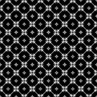 Black and white seamless pattern texture. Greyscale ornamental graphic design. vector