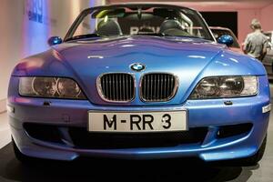 Munich, Germany - Aug 27, 2019 - Famous BMW Z3 M on a close up shot photo