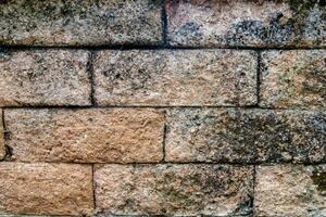 Brick stone wall exterior stacked background photo