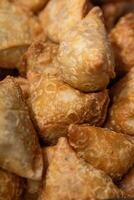 Indian Filled Samosas photo