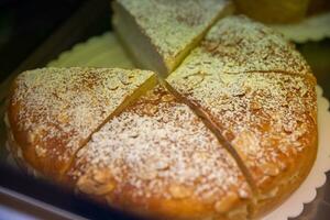 Sliced Almond Cake photo