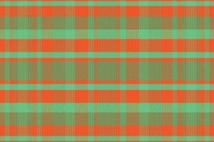 Tartan plaid pattern with texture and coffee color. vector