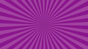 Simple Light Purple Radial Thin Stripe Looping Animation Video Background