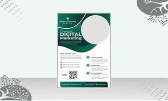 Professional Corporate Flyer Design For Yoy vector