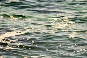 a close up of the water photo