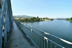 A metal bridge photo