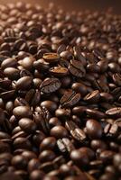 Coffee beans background AI Generated photo