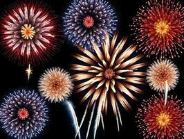 Fireworks Png Png. AI Generated photo