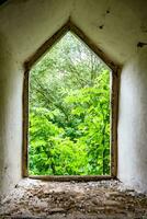 Photography on theme outstanding building beautiful brick old water mill photo