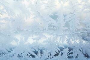 A frosted glass window in close-up view AI Generated photo