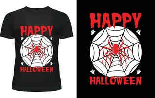 Happy Halloween, Halloween t-shirt design. vector