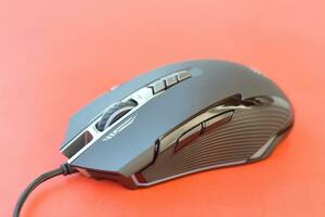 P93 Bloody cybersport gaming mouse by A4Tech Co Ltd, a Taiwanese computer hardware and electronics company photo