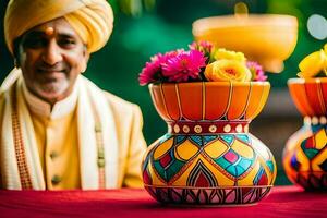 indian wedding photographer in mumbai. AI-Generated photo