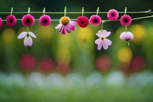 foto fondo de pantalla el cielo, flores, el jardín, el flores, el flores, el jardín,. generado por ai