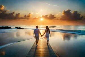 the best places to go on a romantic getaway. AI-Generated photo