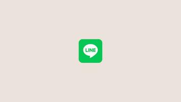 Line Logo Animated Bouncing video