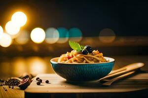 the best pasta dishes in the world. AI-Generated photo