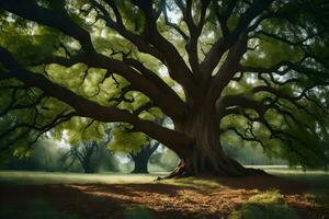 el árbol de vida por James wyatt. generado por ai foto