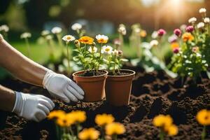 gardening tips for beginners. AI-Generated photo