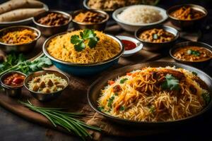 indian food is a popular choice for many people. AI-Generated photo