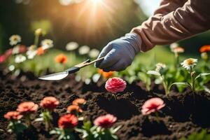 gardening tips for beginners. AI-Generated photo