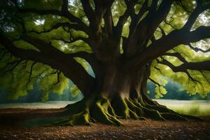 el árbol de vida por James wyatt. generado por ai foto