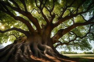 the tree of life, by person. AI-Generated photo