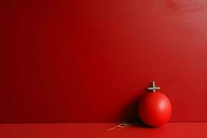 Happy good friday celebration concept with crown of thorns, bible, christian cross and copy space concept by AI Generated photo