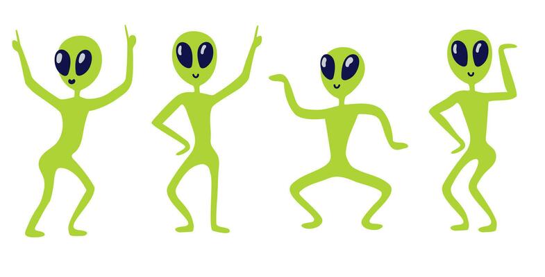 Alien Dance Vector Art, Icons, and Graphics for Free Download