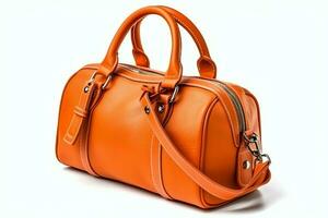 Beautiful elegance and luxury fashion women handbag or purse. A glamour female leather hand made bag concept by AI Generated photo